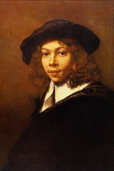 Youth with a Black Cap by Rembrandt van Rijn
